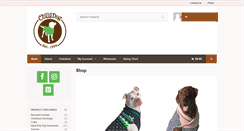 Desktop Screenshot of chillydogsweaters.com